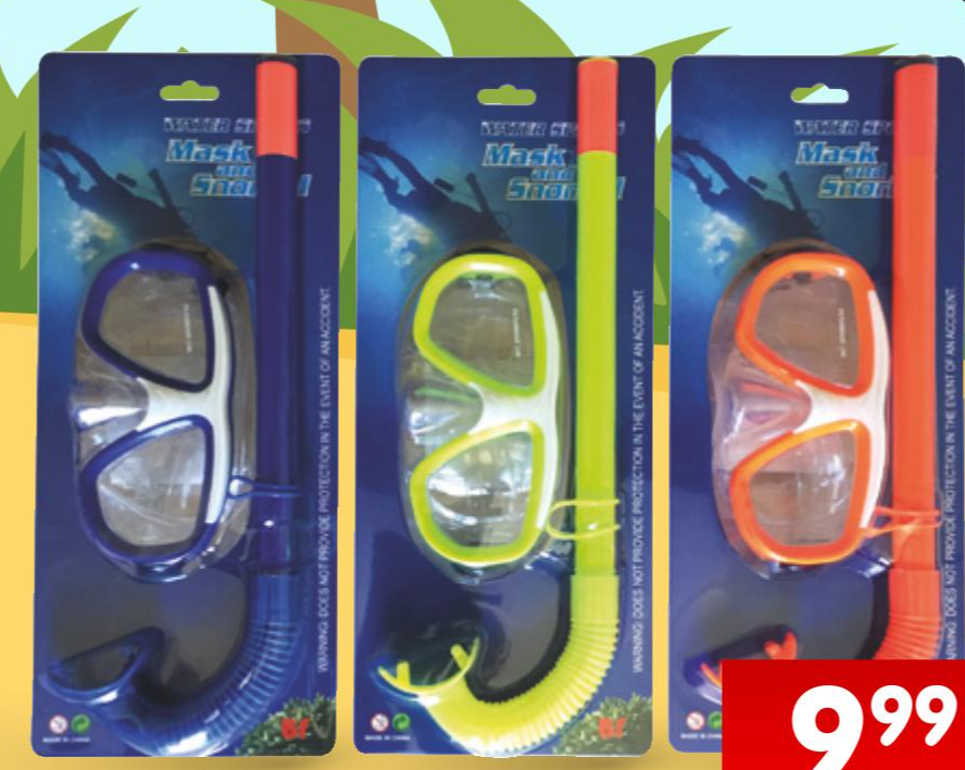 Set dječja maska i disalica 1 set