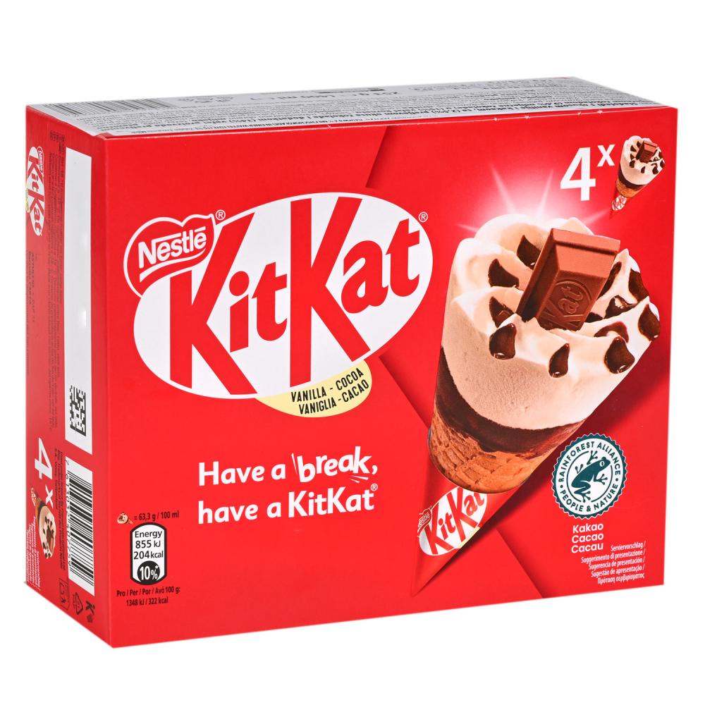 Kornet multipack 4X100 ml/ 253 g