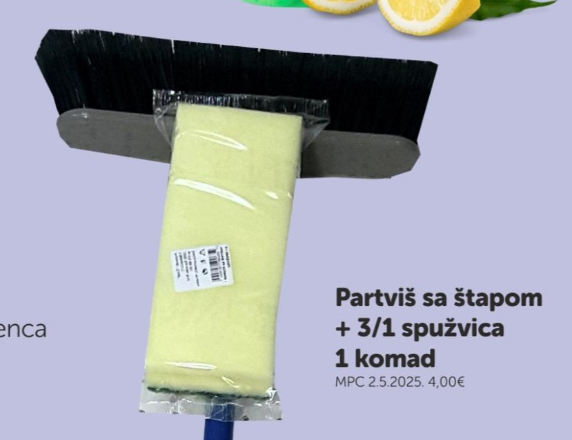 Partviš sa štapom 1 komad