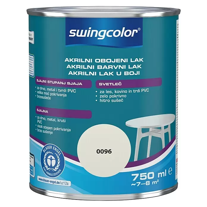 Akrilni prozirni lak 750 ml