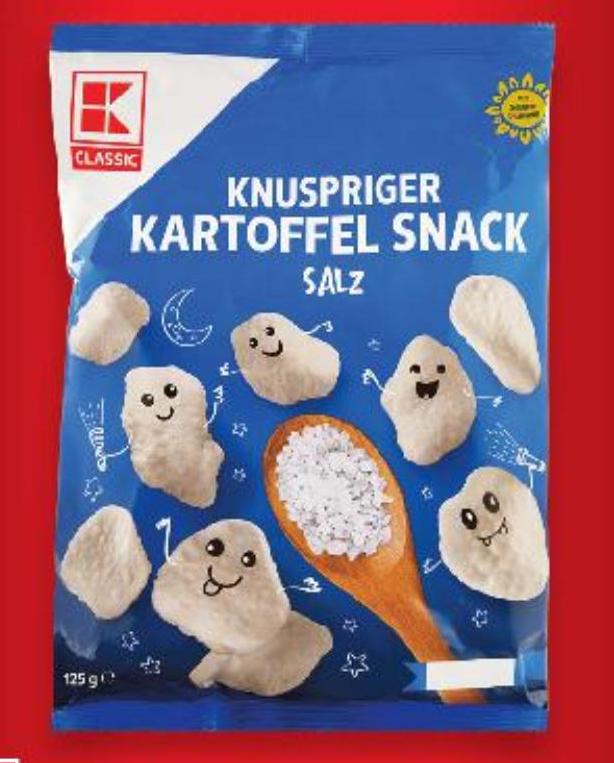 Classic snack potato slani 125 g