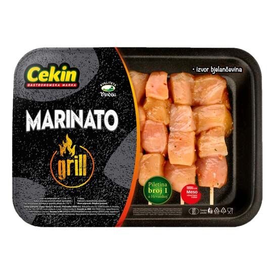 Marinirani pileći grill ražnjići 1 kg