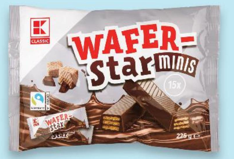 Wafer star minis 225 g