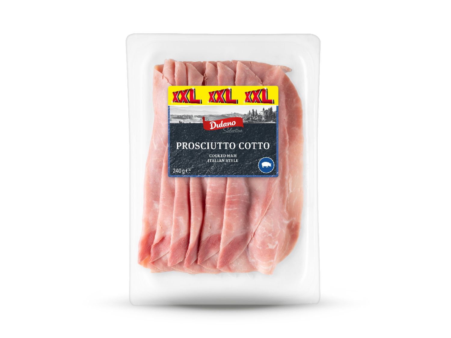 Prosciutto cotto xxl 240 g