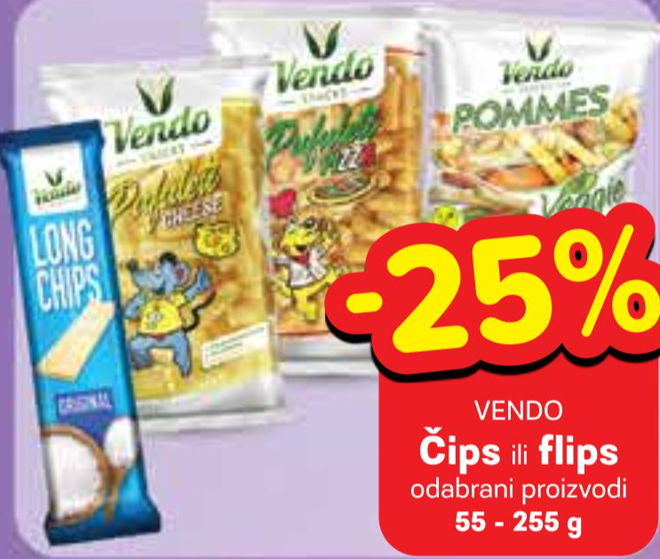 Čips ili flips 55 - 255 g