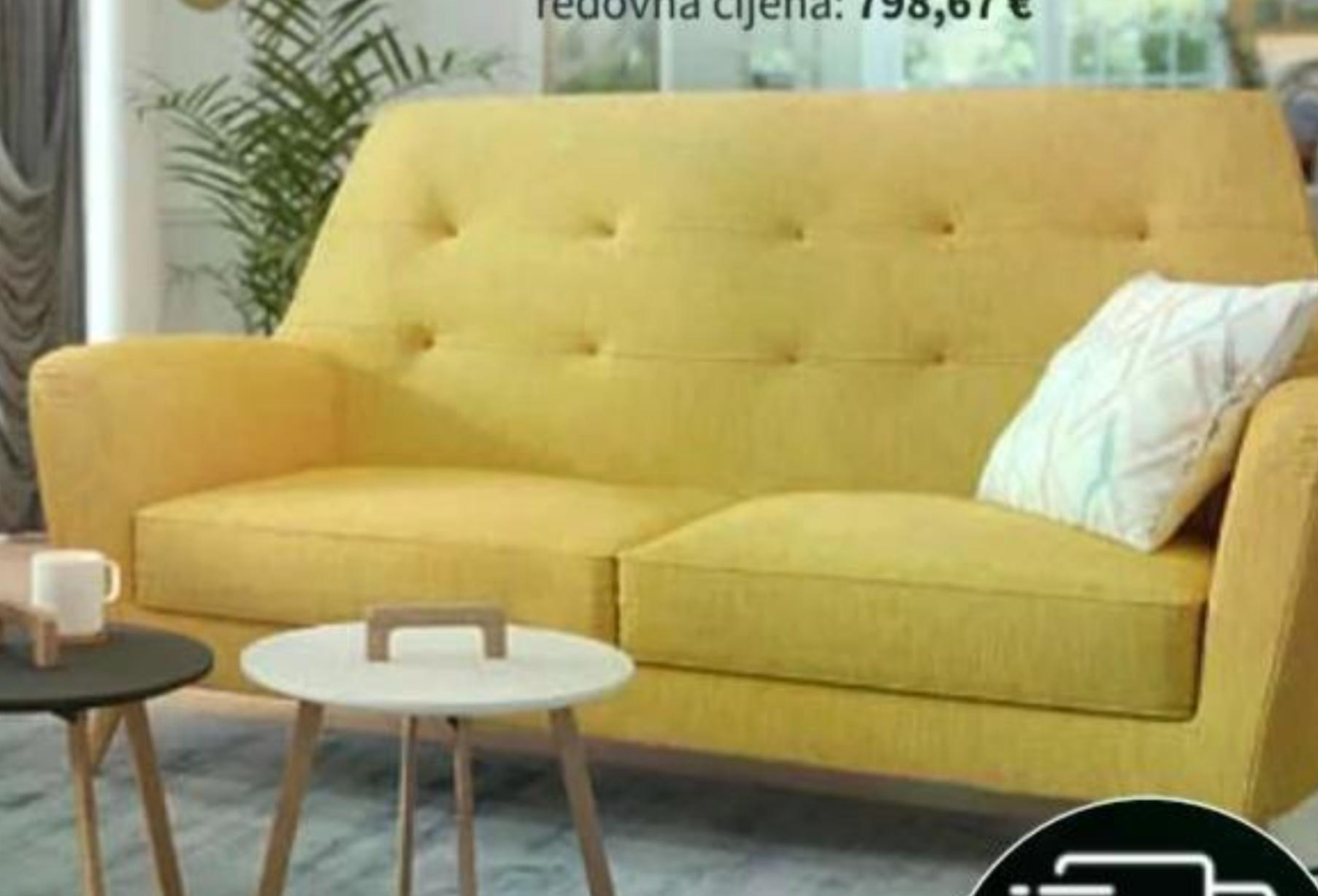 Trosjed 200 x 84 x 105 cm