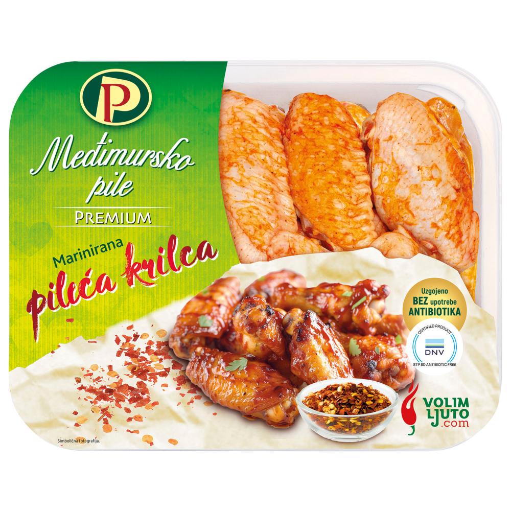 Marinirana pileća mini krila ili file zabatka 400-450 g
