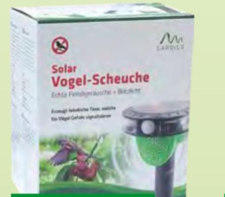 Solarni rastjerivač ptica