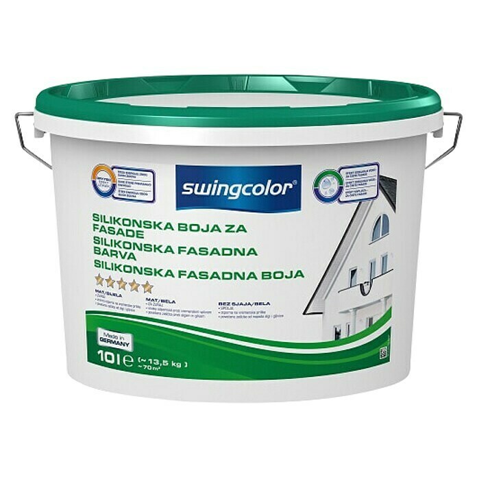Mix silikonska boja za fasade 10 l
