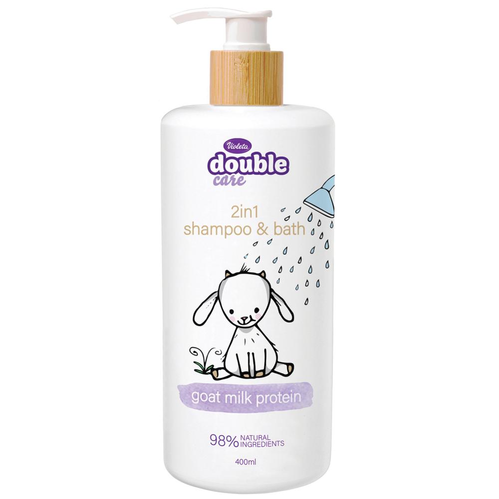 Double care baby šampon i kupka 400 ml
