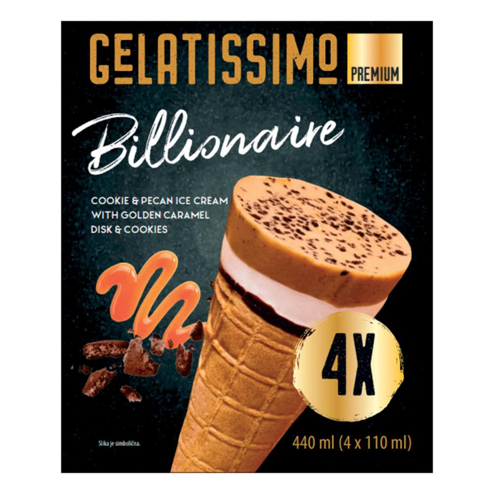 Kornet billionaire 4x110ml