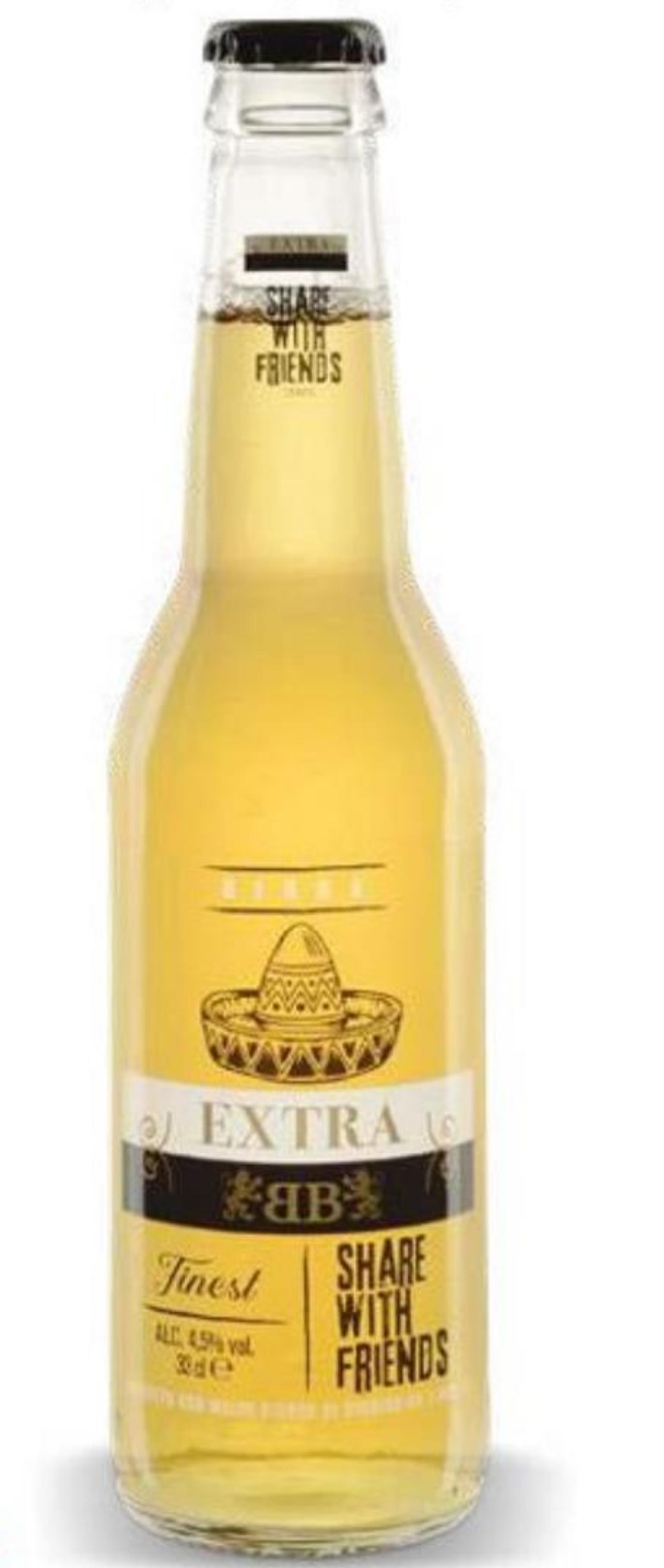 Pivo b.b. extra 330 ml