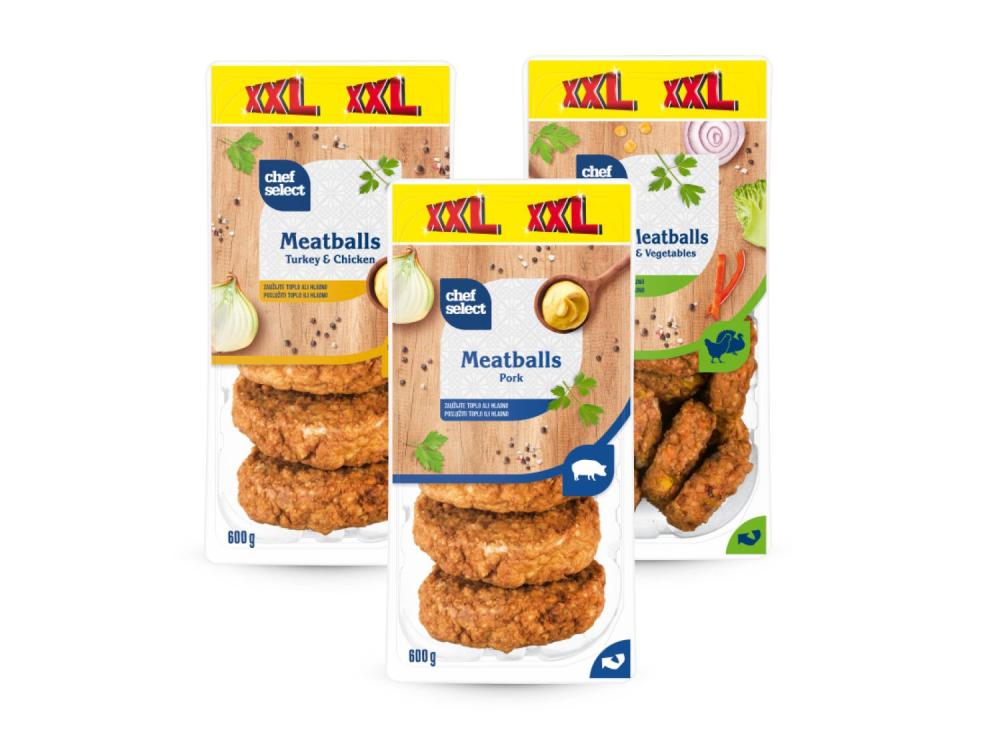 Pljeskavice xxl 600 g Chef Select/Dulano