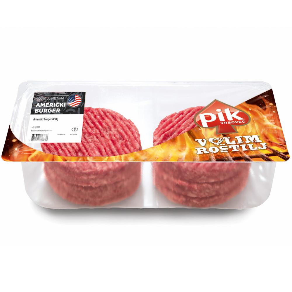 Svježi hamburger 600g Pik Vrbovec