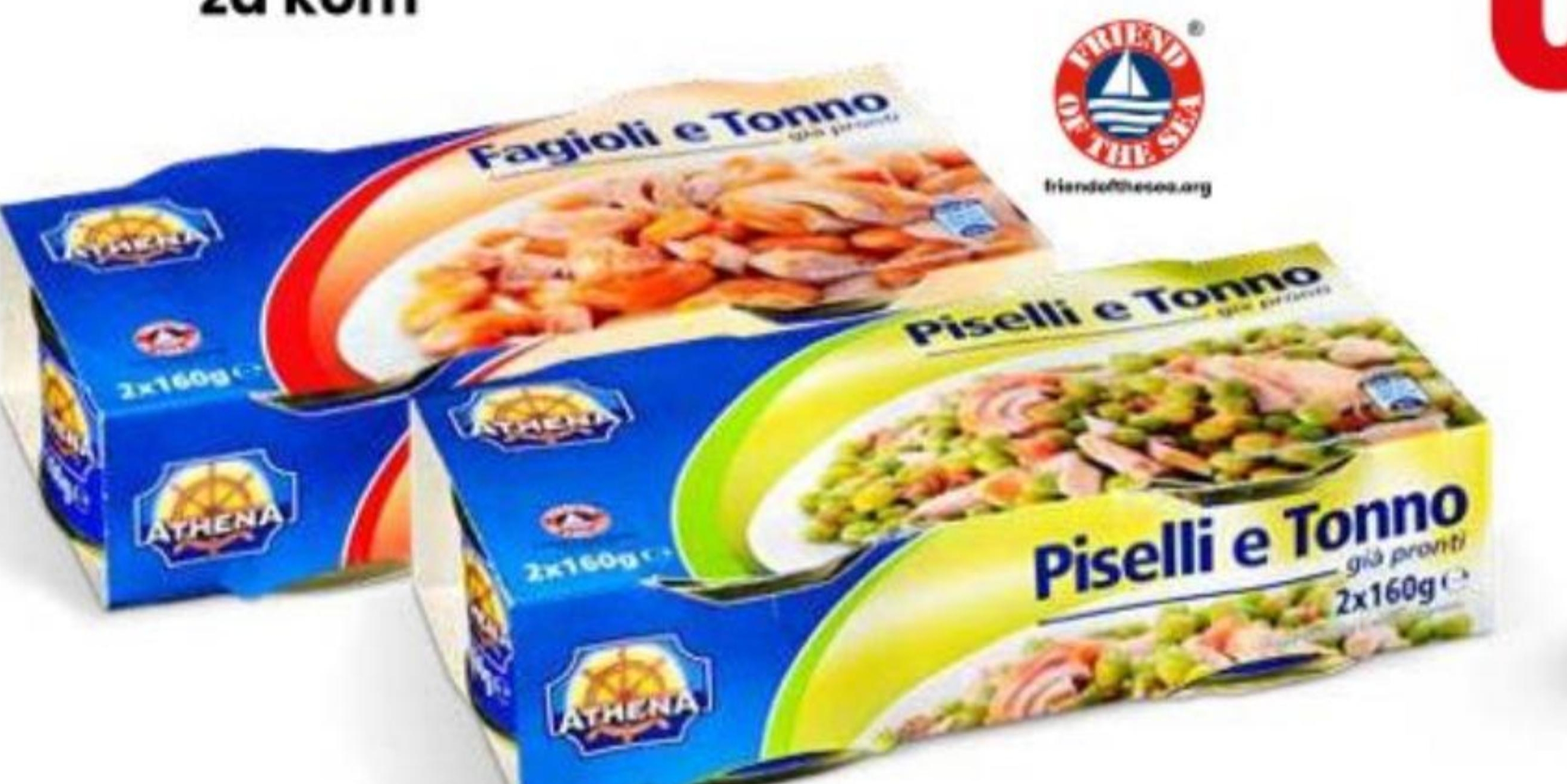 Tuna s grahom/graškom 2 x 160 g