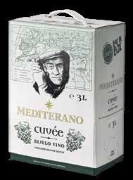 Vino cuvee mediterano 3L