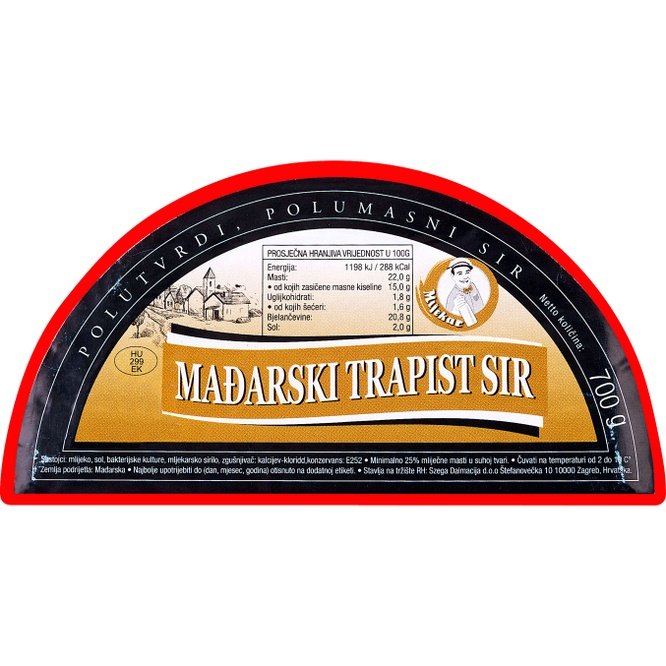 Sir trapist 700 g