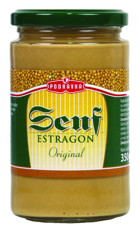 Senf estragon 350 g