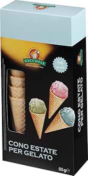 Korneti za sladoled 50 g, 14 kom