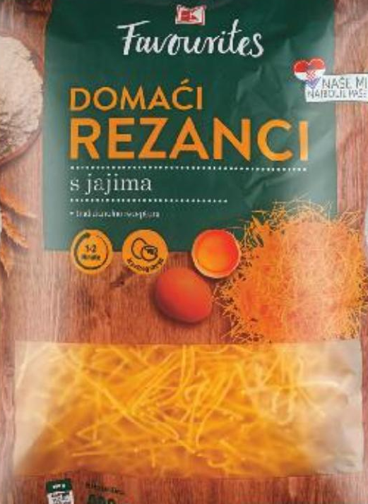 Rezanci 400 g