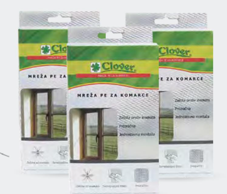 Mreža pe za komarce 72 x 2 x 250 cm