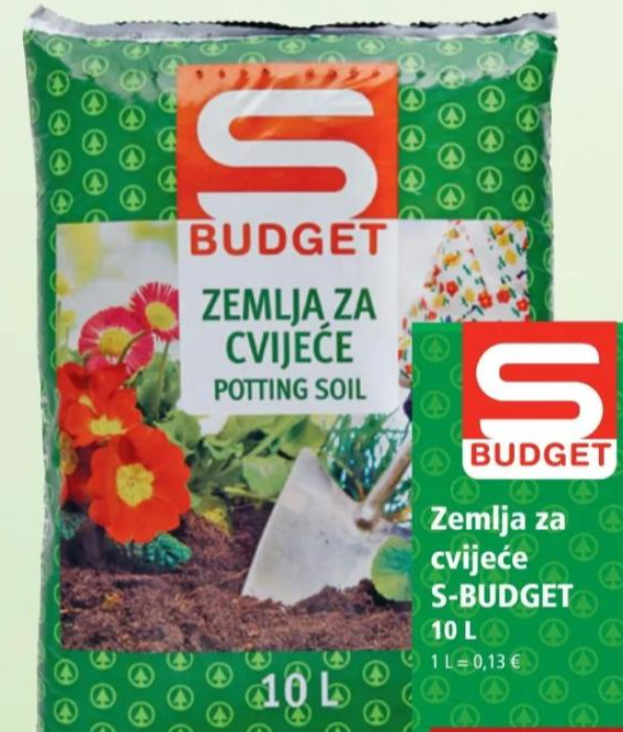 Zemlja za cvijeće 10 L
