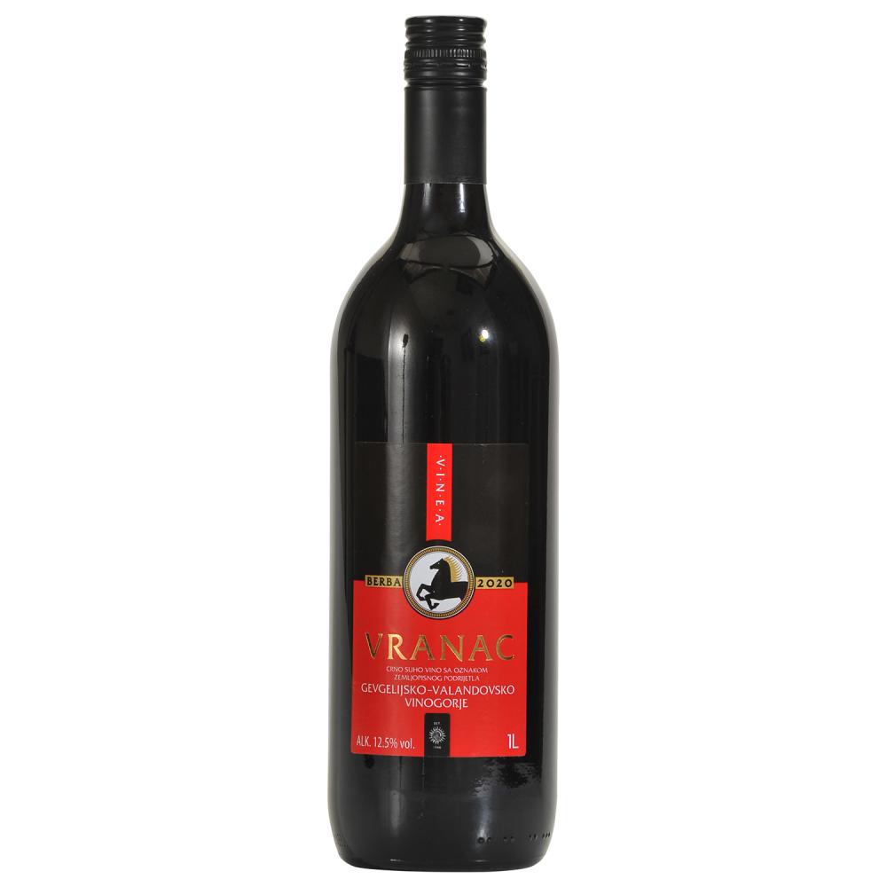 Vino vranac 1l