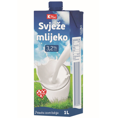 Svježe mlijeko 1L