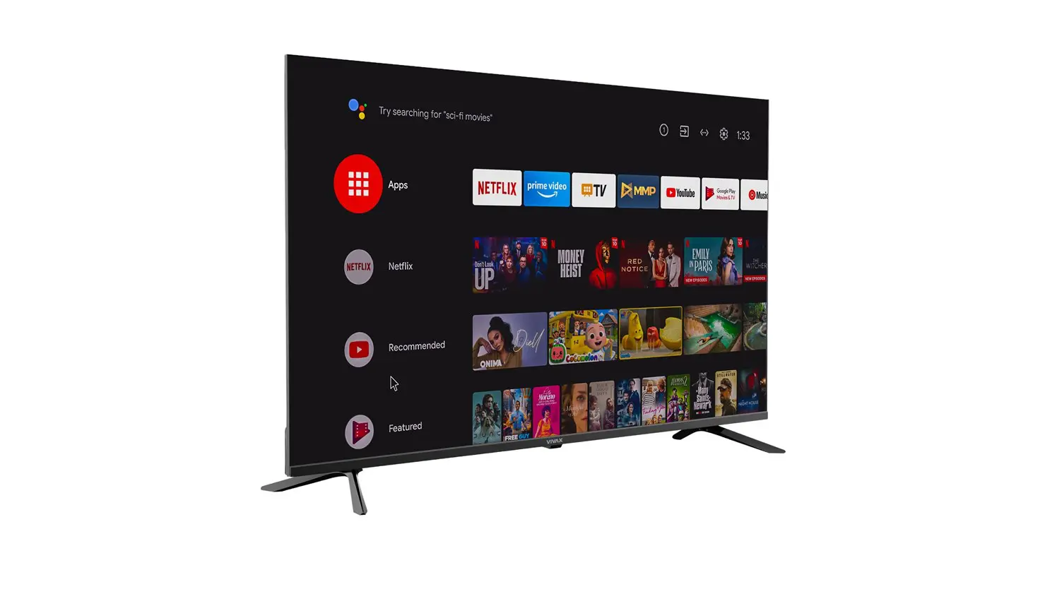 Televizor 50"/127 cm