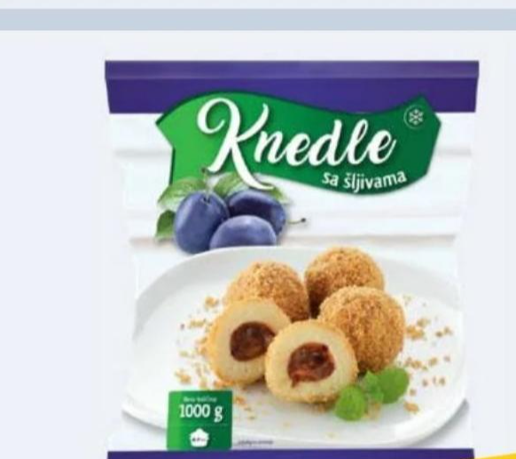 Knedle sa šljivama 1kg
