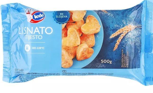 Lisnato tijesto 500 g