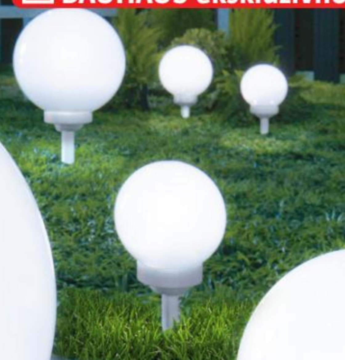 Solarna led svjetiljka 'fara' 4 x 0,06 W