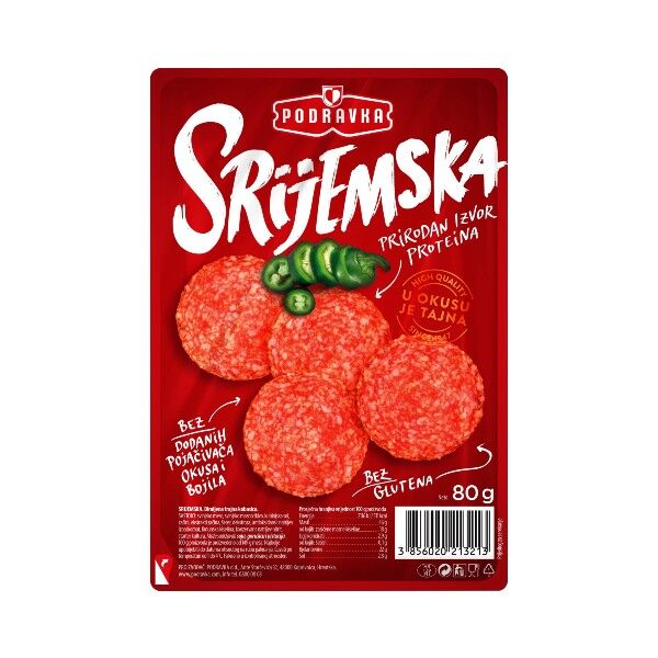 Kobasica 80g Podravka