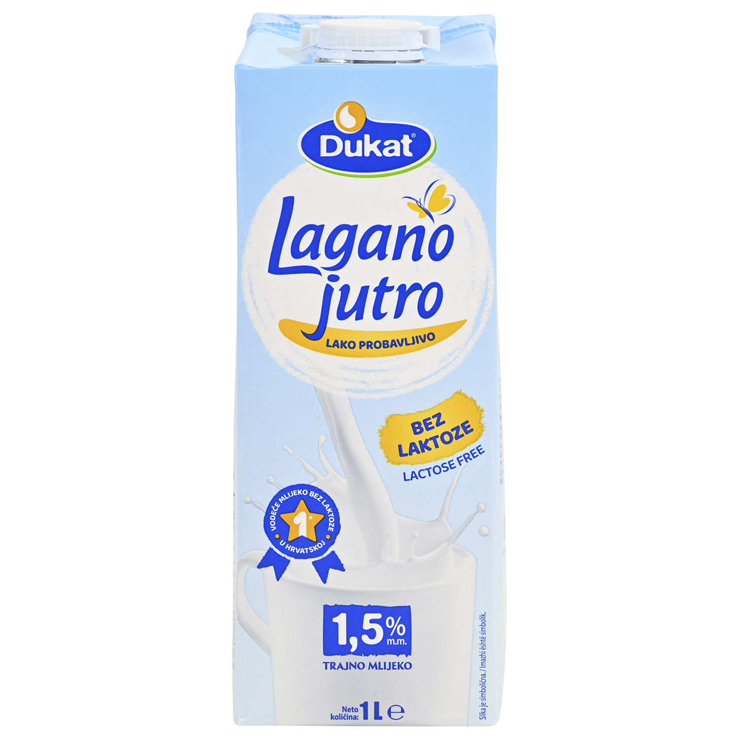 Lagano jutro mlijeko 1 l