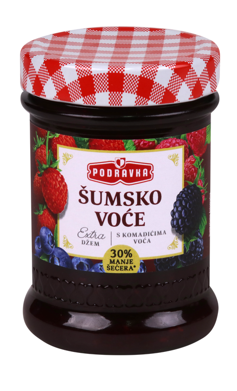 Extra džem 320 g Podravka
