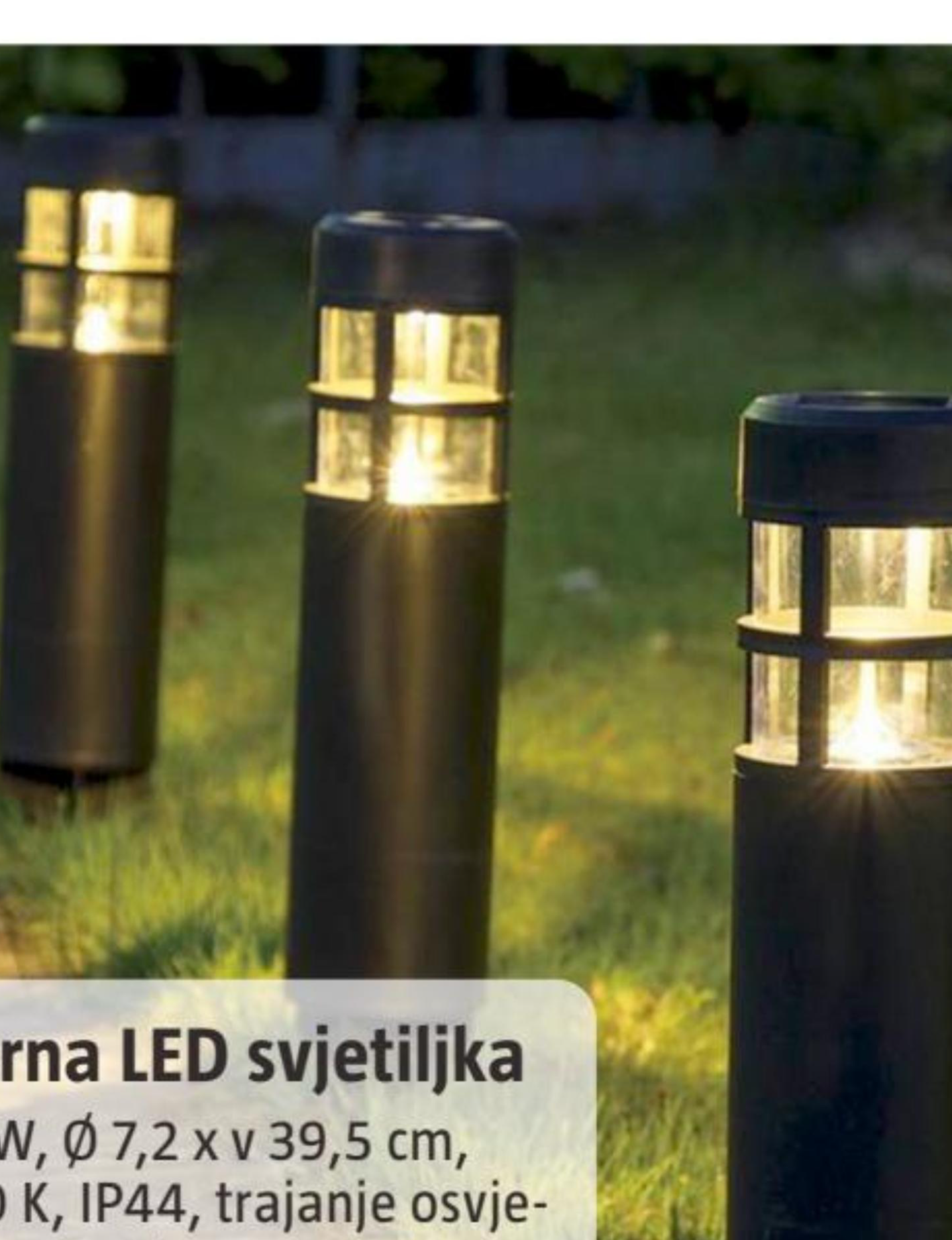 Solarna led svjetiljka