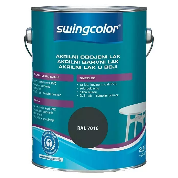 Mix akrilni lak u boji 2,5 l