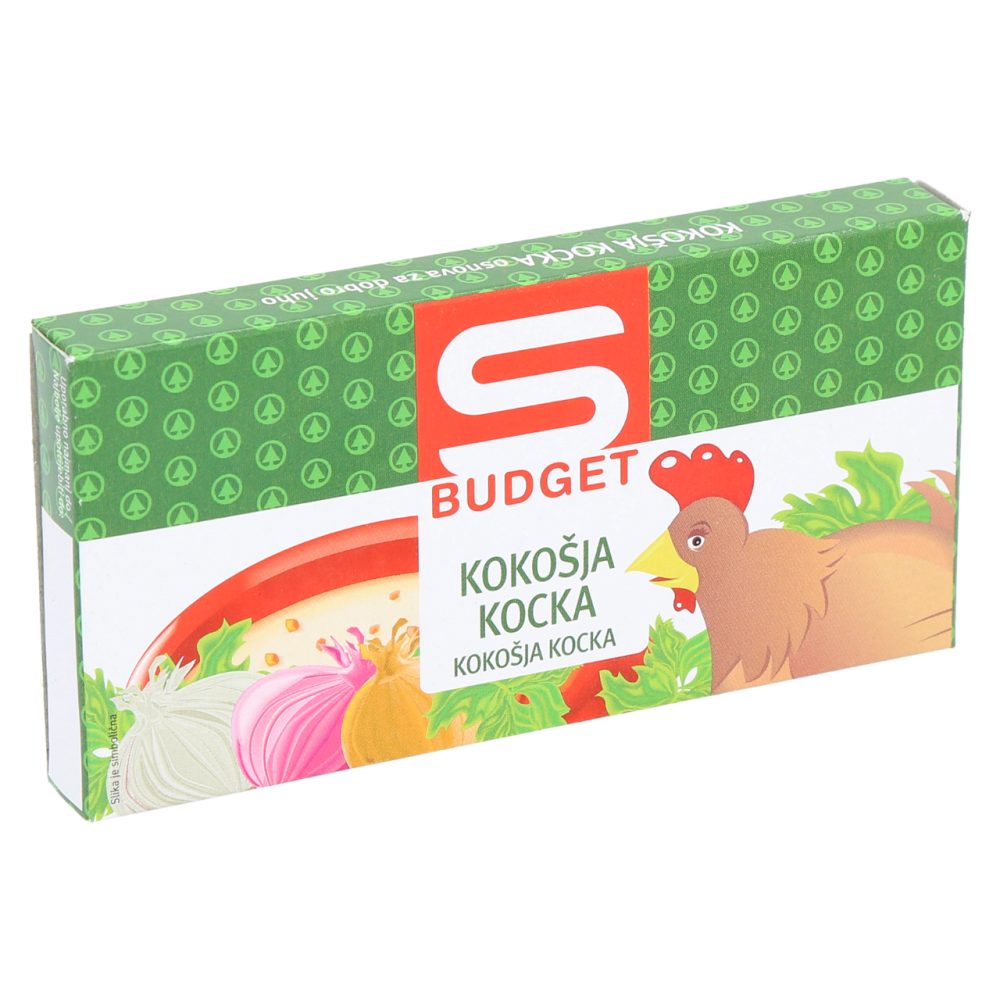 Kocka za juhu 110 g S-BUDGET