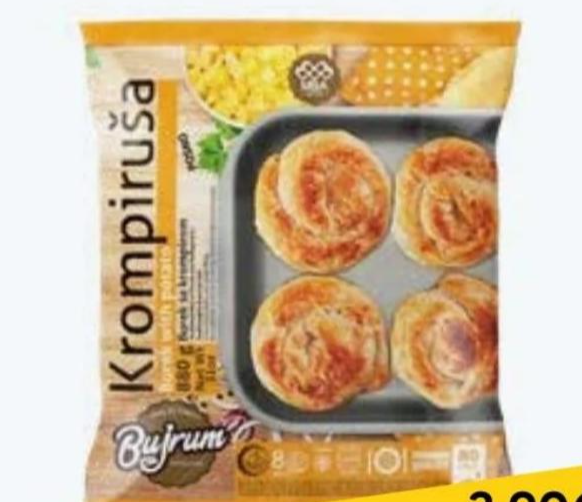 Pita krumpir 880g