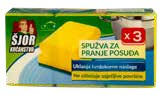 Spužva abrazivna 3 kom