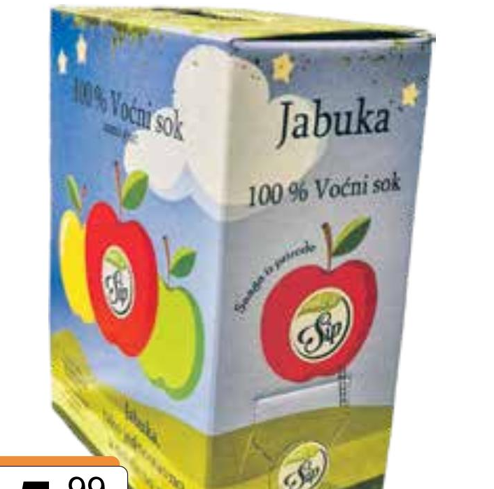 Sok od jabuka 3l