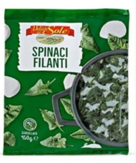 Špinat s umakom od sira 450 g