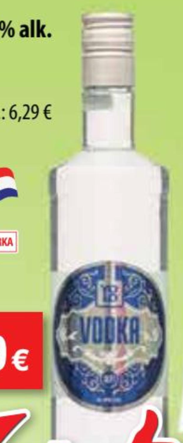 Vodka 0,7 l