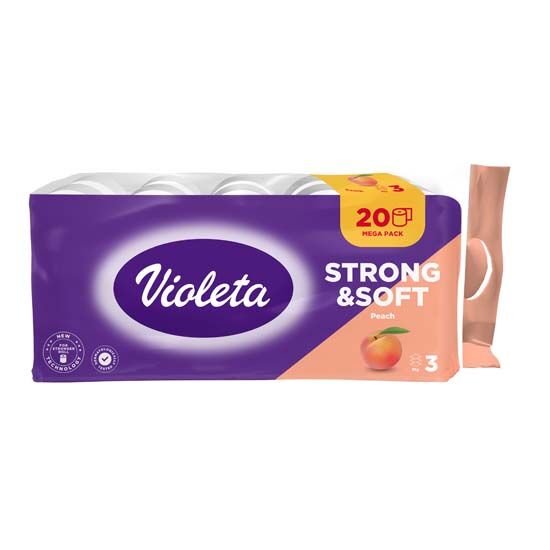 Toaletni papir violeta 20 rola