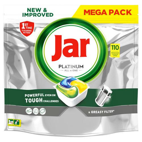 Tablete za strojno pranje posuđa All in One 116/1, Platinum 90/1, Platinum Plus 75/1 Jar