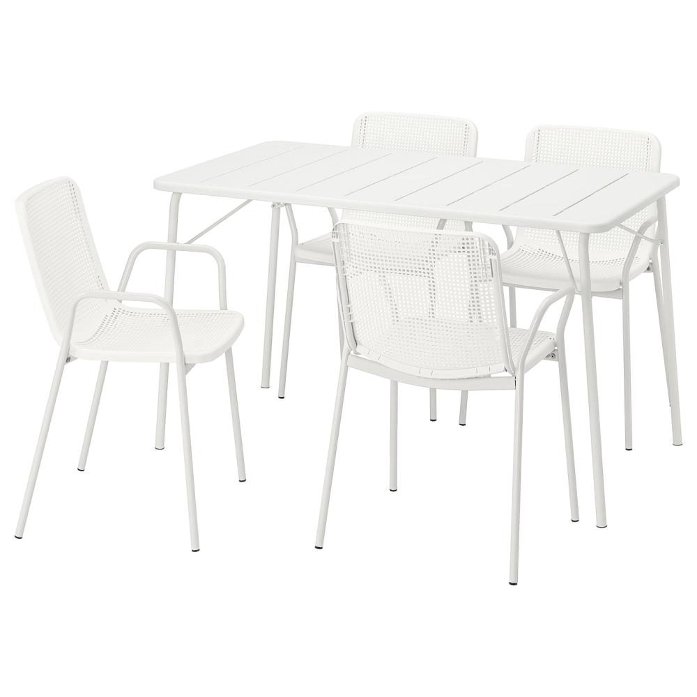 Stol/4 stolice 130x74 cm