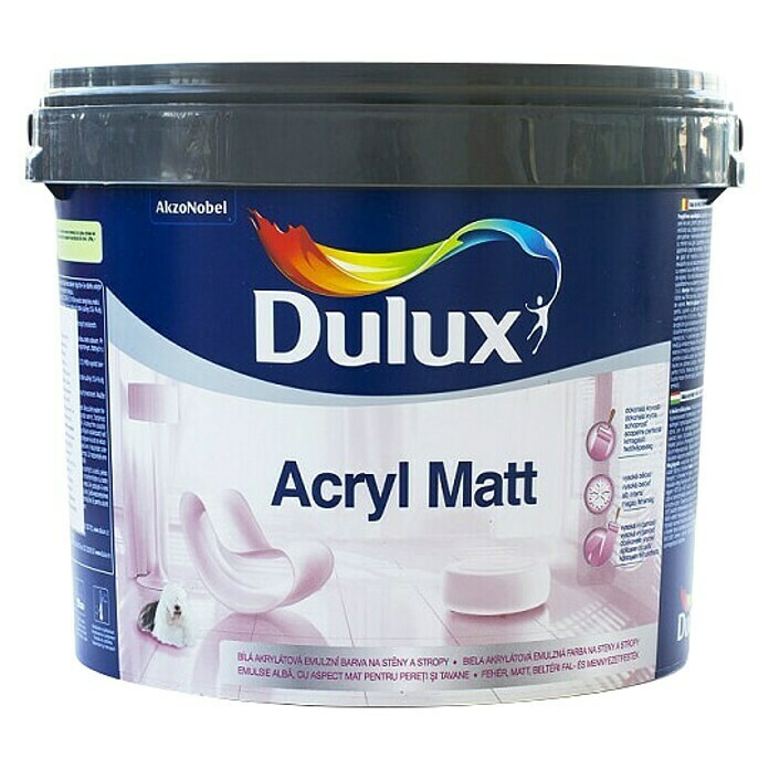Unutarnja bijela boja za zid 10 L/15 kg