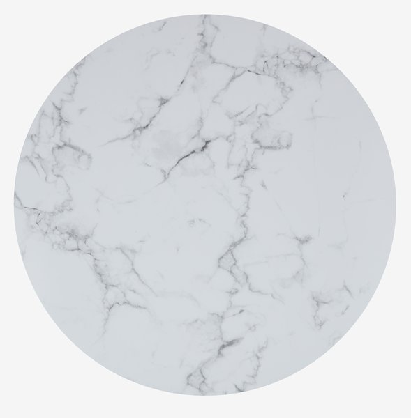 Hvitrot stolna prostirka Ø38 cm