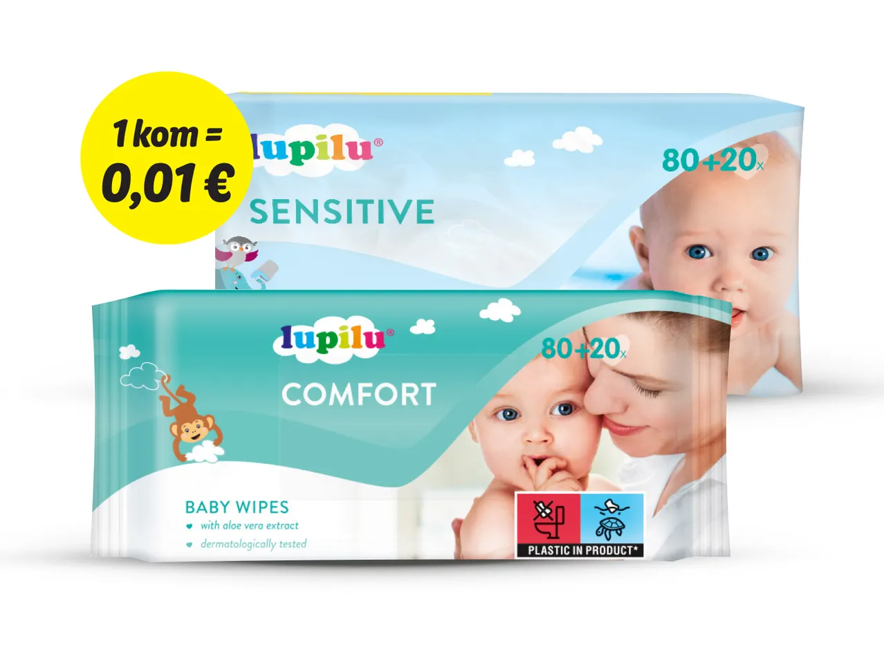 Baby vlažne maramice 100 kom