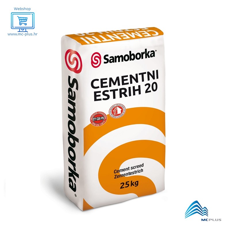Cementni estrih 20 25 kg